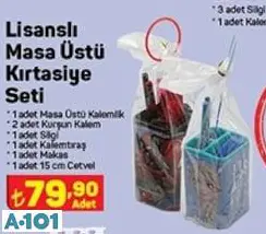 GLOBOX LİSANSLI MASA ÜSTÜ KIRTASİYE SETİ